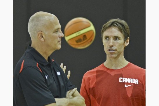 Jay Triano (left) and Steve Nash are spearheading a Canadian revolution in international basketball.