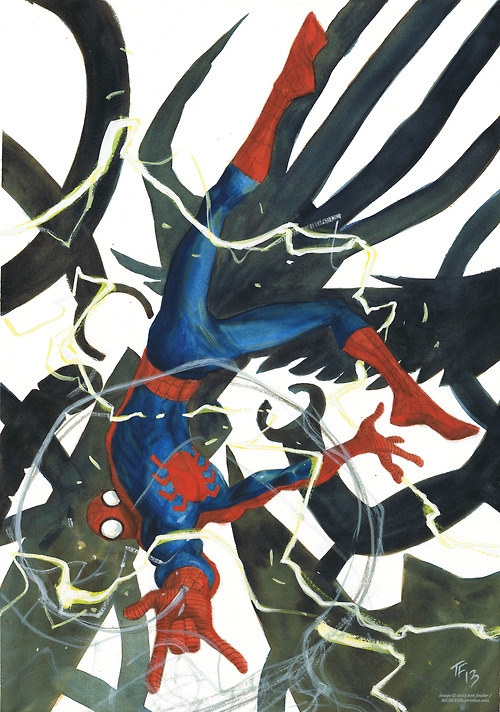 Pic 26-Tom Fowler -Spidey vs The Sinister Six