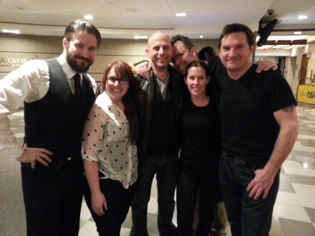 Alexandre Carrière, Peter M. Dillon, Sally Clelford, Greg Wilson, Nikki Mosca, and Me