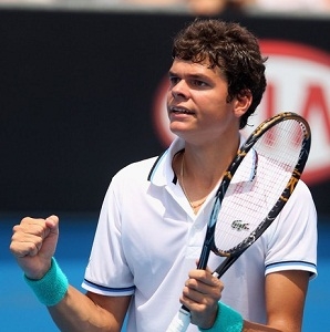 Canada's Milos Raonic is currently ranked 15th in the world among men's tennis players.