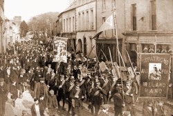 St. Patrick's Day Parade Ireland, 1910.