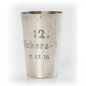 The Red Baron's silver cup.