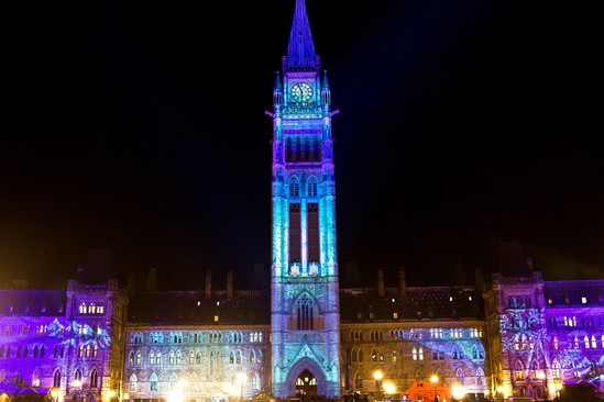 Parliament Hill Shines Bright for 32nd Annual Christmas Lights Across Canada Event