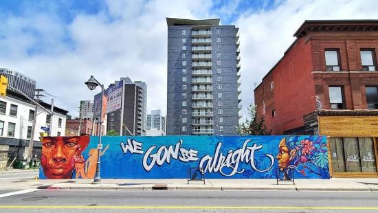 Head to Bank Street to check out Ottawa’s new mural