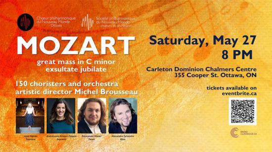 A Magical Evening of Mozart at Carleton Dominion-Chalmers Centre
