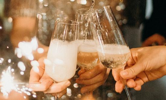 Sparkling and beyond — nuptials aren’t the only reason to pop a bottle of bubbly!  