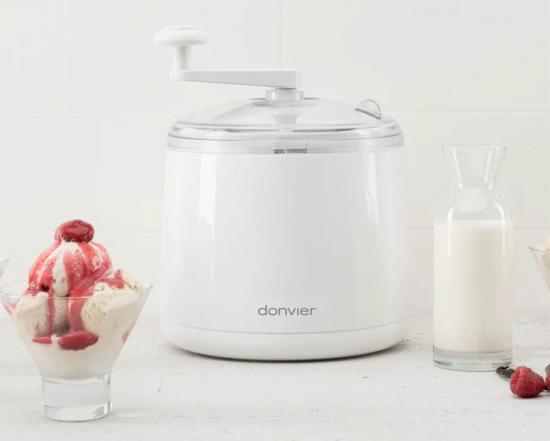 It’s summer all year round with a Donvier Premier Ice Cream Maker