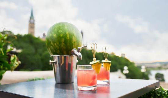 La Terrasse has the best view in the city and some of the best cocktails!