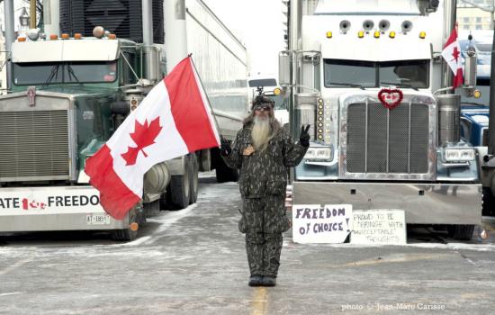 Let us reclaim the flag from those in the Convoy that have soiled it 
