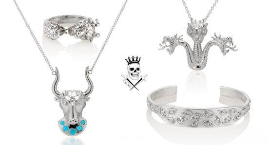 Medieval is in–Mythical jewelry with a modern twist