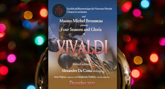 Let Alexandre Da Costa and Vivaldi get you in the holiday spirit!