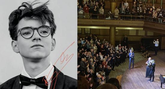 Canadian audience adoringly embrace Hungarian piano prodigy Misi Boros