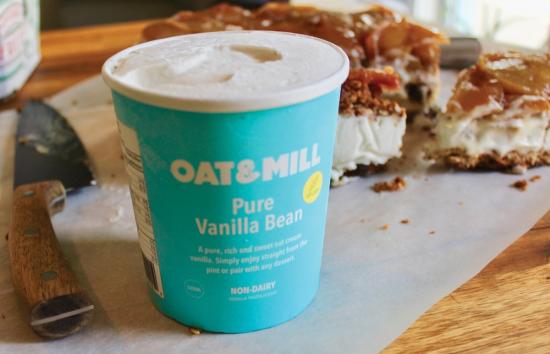 Oat & Mill non-dairy ice cream is looking towards a more sustainable future