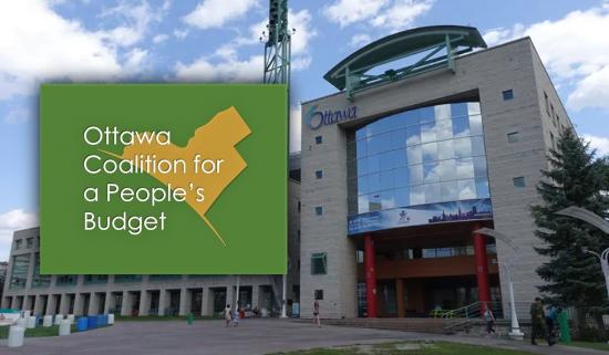 Ottawa’s Community Organizations Present an Alternative Budget
