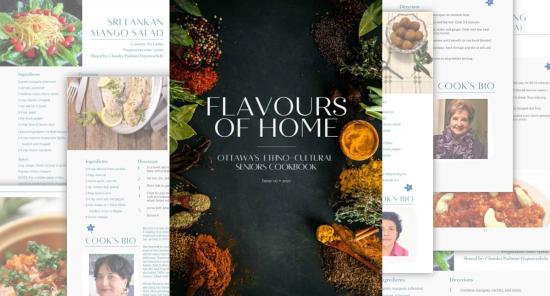 Ottawa Ethno-Cultural Seniors Network release cookbook Flavours of Home