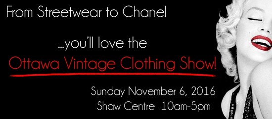 From Casual Streetwear to Glitter & Gold, The Ottawa Vintage Show Has it All (+GIVEAWAY)