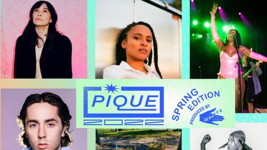 Pique spring edition is on this weekend featuring Sook-Yin Lee , Kiki Coe, KAR33M and more