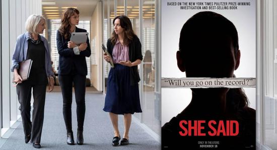 The Harvey Weinstein scandal is fascinatingly retold in ‘She Said.’