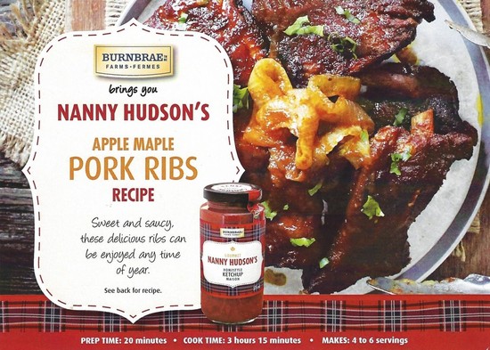 Apple Maple Pork Ribs