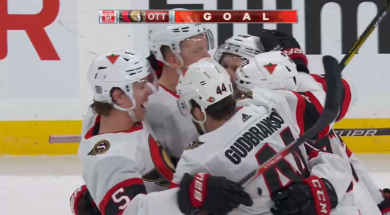 The Sens get a bounce, and “Hoggy” bounces back