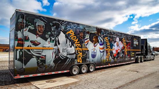The NHL Mobile Museum stops in Ottawa to showcase Black hockey history