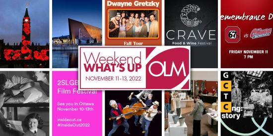 10 things to do in Ottawa this weekend – November 11-13, 2022