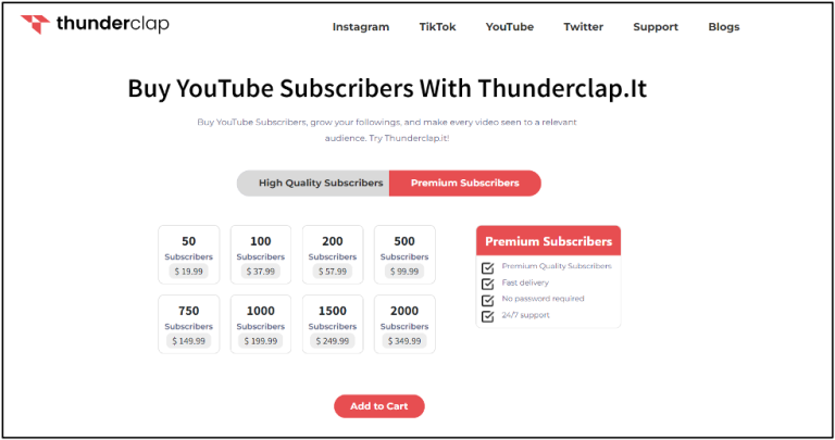 Buy YouTube Subscribers – 3 Best Sites To Buy YouTube Subscribers In ...