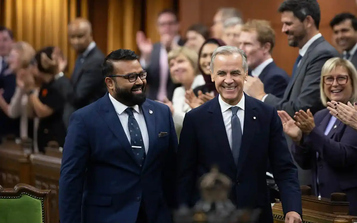 Prime Minister Mark Carney in the House of Commons